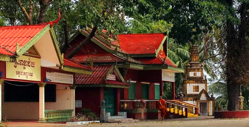 Верхний храм, Сиануквиль. Что посмотреть в Сиануквиле. Leu Pagoda.