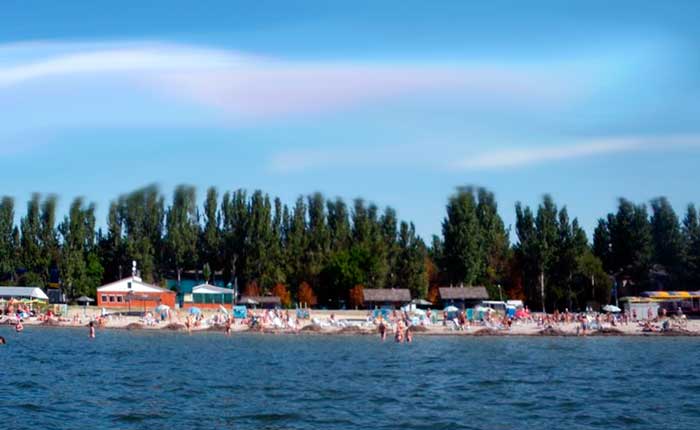 Скадовск с моря. Фото Скадовска с моря.